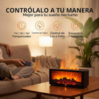 Humidificador en Forma de Llama para Chimenea con Mando a Distancia