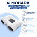 Almohada de Punto Ergonómica 3D